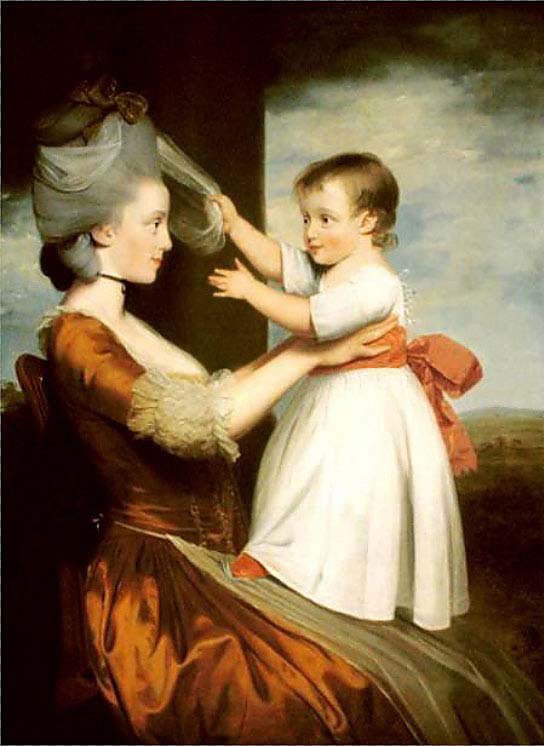 Elizabeth Mortlock And Her Son